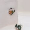 Bouton de Manchette Liberty Wiltshire Vert