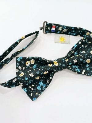 Nœud Papillon Printemps Noir