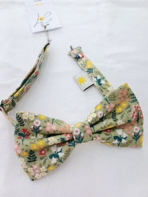 Nœud Papillon Printemps Vert